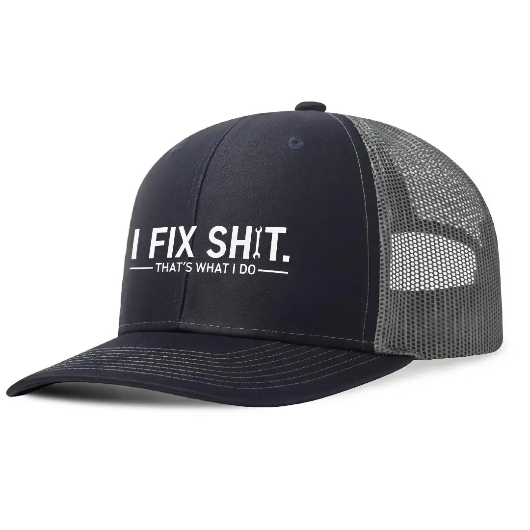 "I Fix Stuff" Unisex Baseball Cap – All-Season Outdoor & Fishing Hat