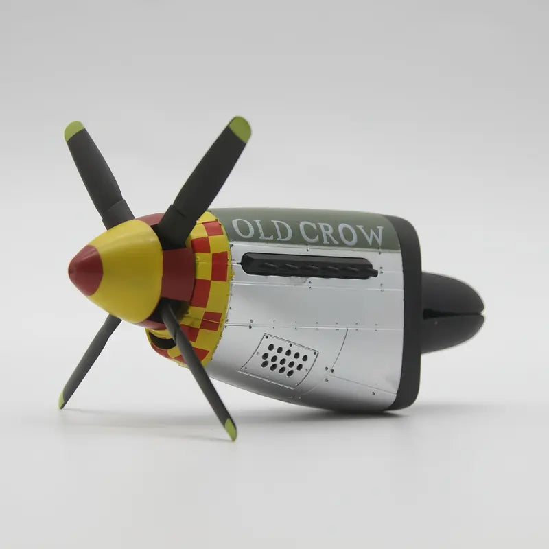 P-40 Warhawk Plane Car Air Freshener | Vintage Fighter Jet Vent Clip for Men