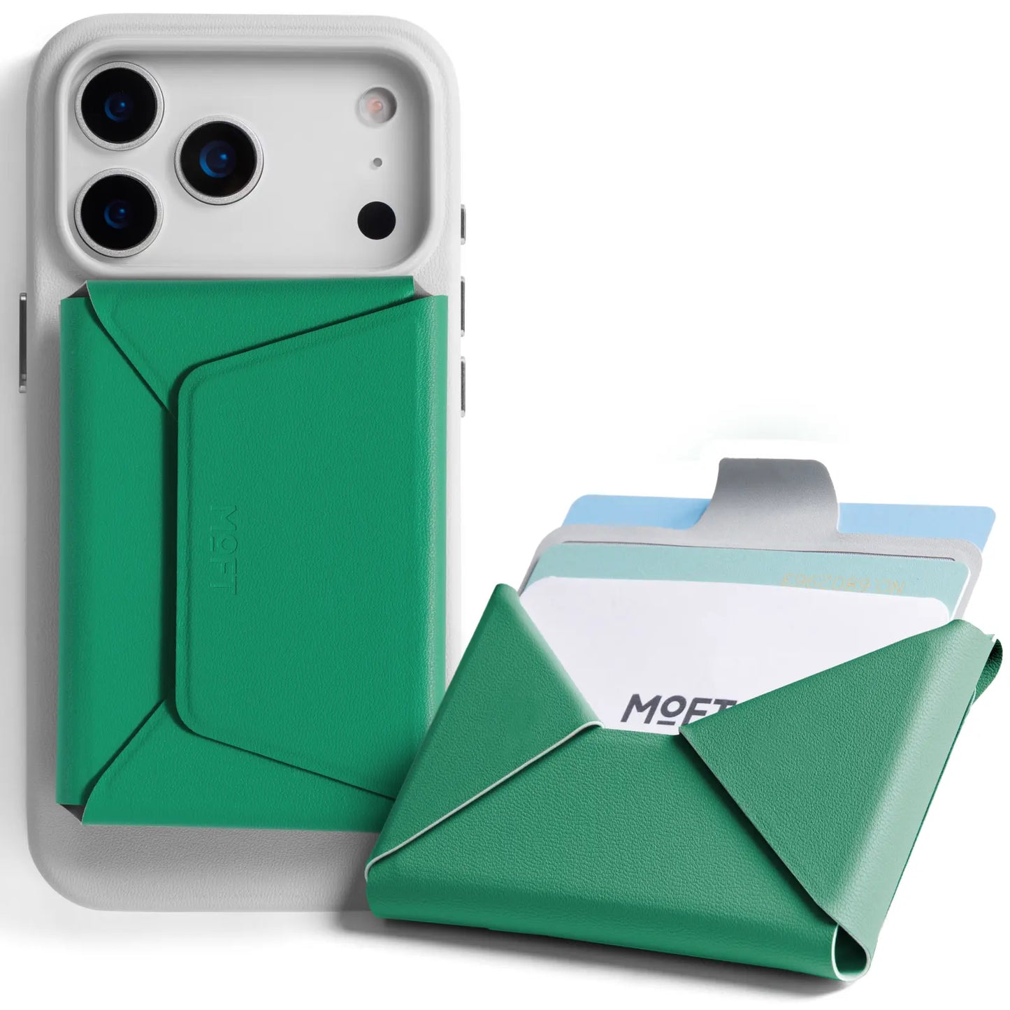 MagSafe Wallet Stand – Slim Magnetic Card Holder with Kickstand, RFID Blocking Wallet for iPhone & Android