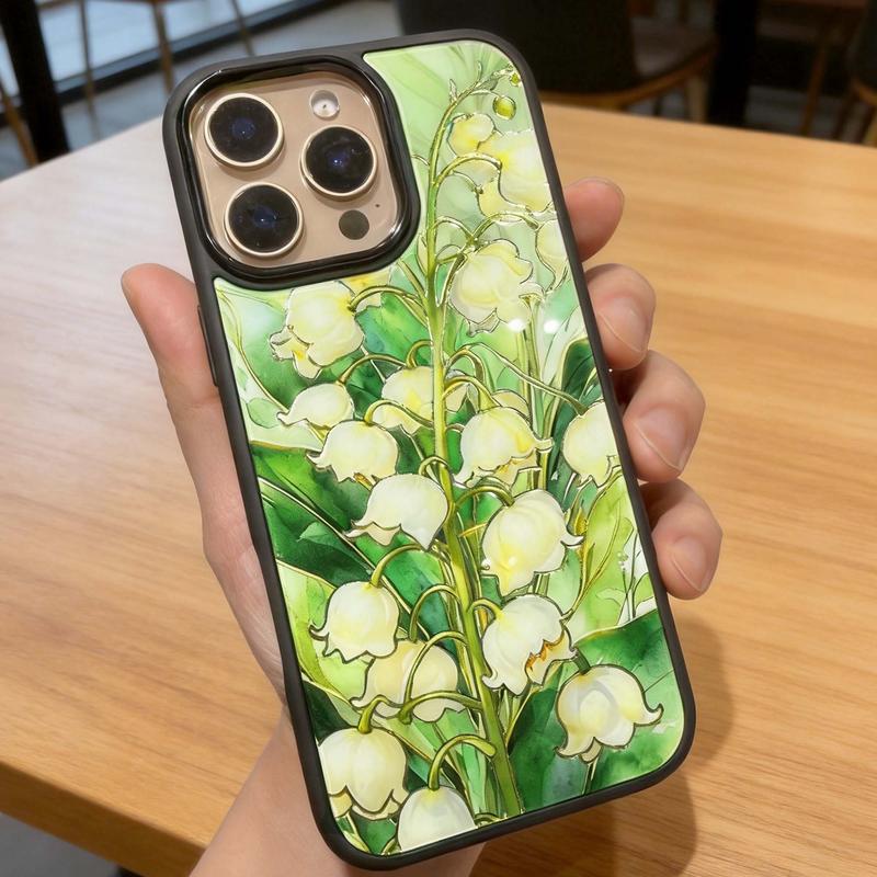 Stained Glass Inspired Floral MagSafe Phone Case for iPhone 18 Pro Max