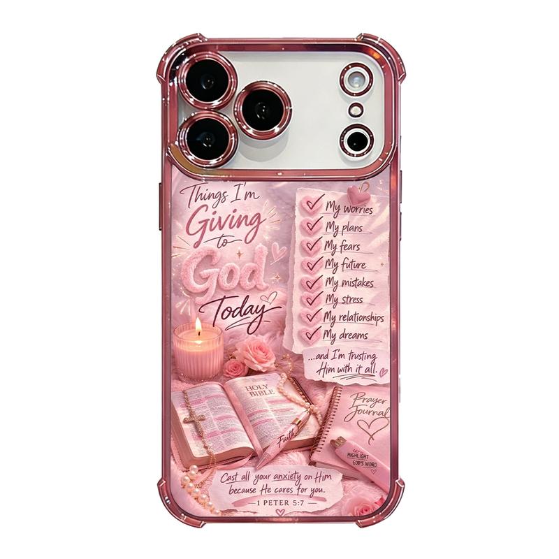 Christian Faith Bible Verse Soft TPU Shockproof Case for iPhone 18 Pro Max