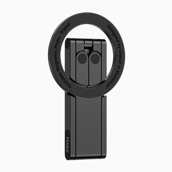 Magnetic Foldable Phone Stand – Ultra Slim MagSafe Compatible Desk & Vlog Holder