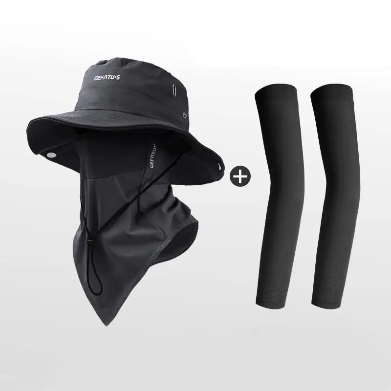 Sun Protection Hat with Neck Flap