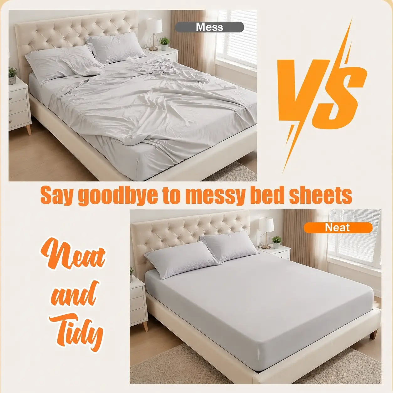 Heavy-Duty Bed Sheet Clips – Locking Mattress Corner Holders & Anti-Slip Fasteners