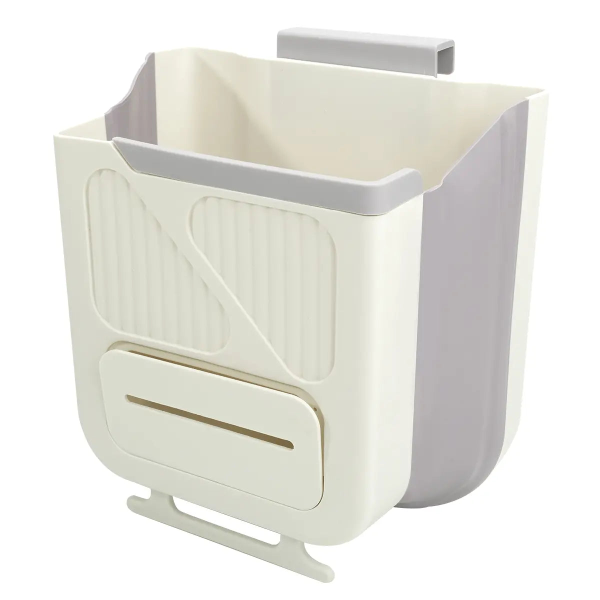 Foldable Hanging Trash Can – Space-Saving Kitchen Cabinet Garbage Bin