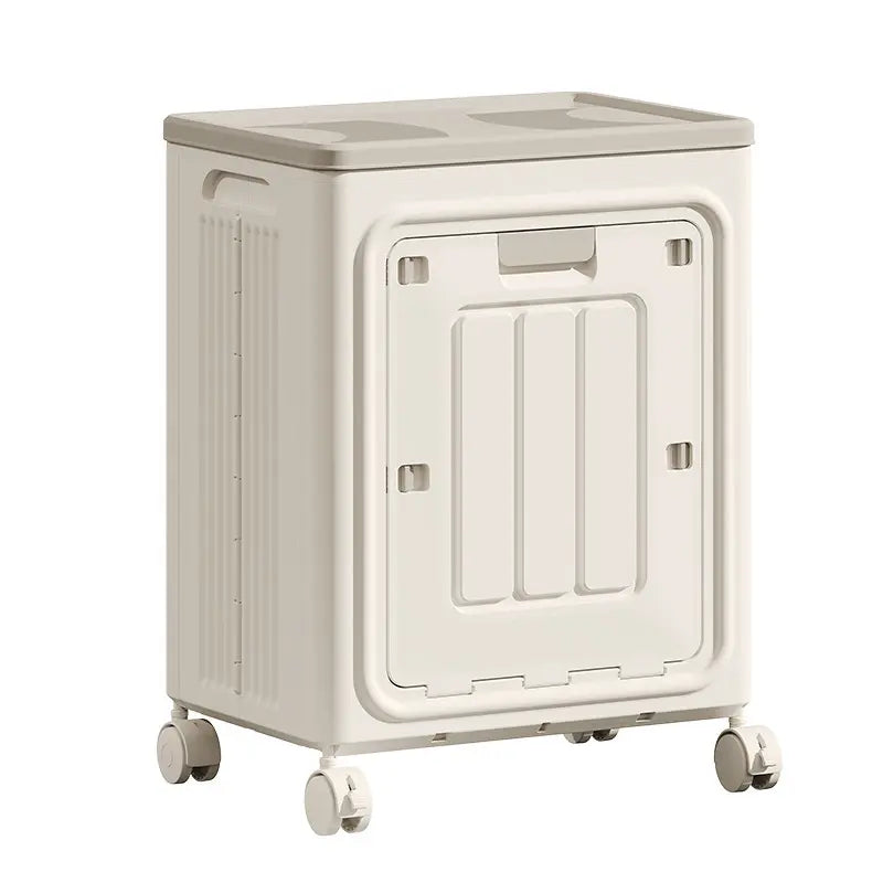 UFORU Laundry Basket with Wheels, Ventilated& Odor-Resistant, Portable Rolling Storage with Lid, SizeDetails in SKU Images, Assembly Guide in Main Image &Description