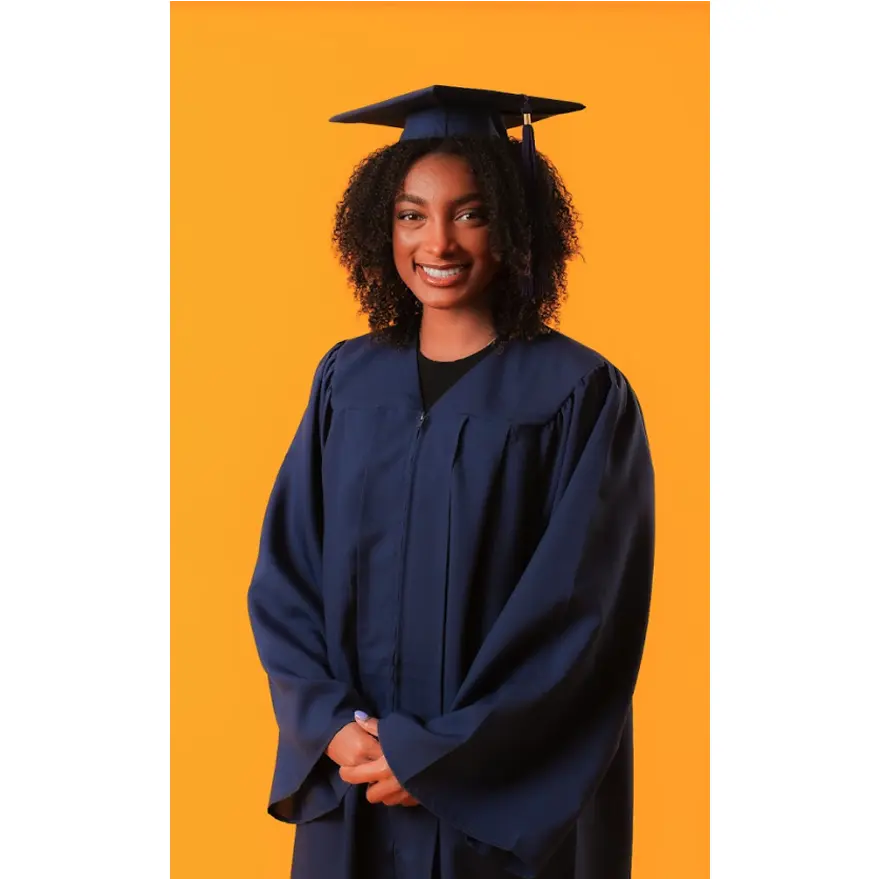 Grad Cap Remix - Clear and Black Headband Included