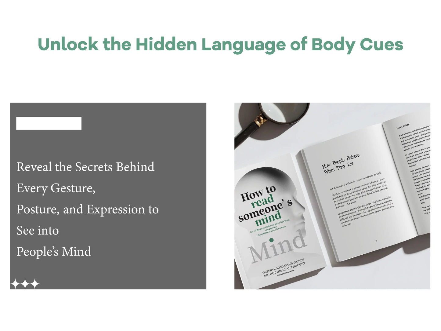 How to Read Someone’s Mind – Decode Body Language, Facial Expressions, and Hidden Thoughts to Understand People Instantly,Psychology & Relationships Books: