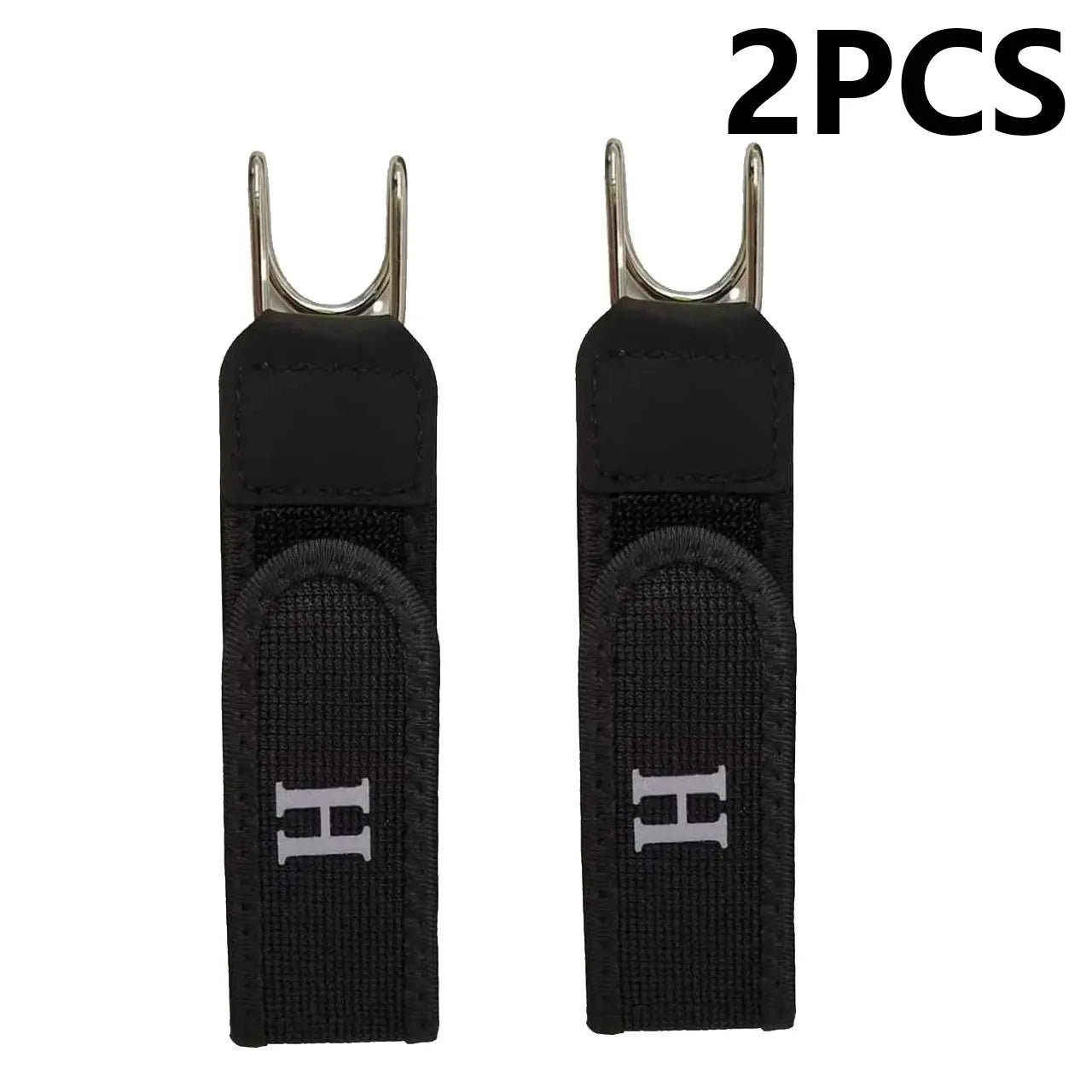Invisible Elastic Belt Hook Set (2 Pack) – No Buckle Waist Belt Clips for Jeans, Pants & Workwear