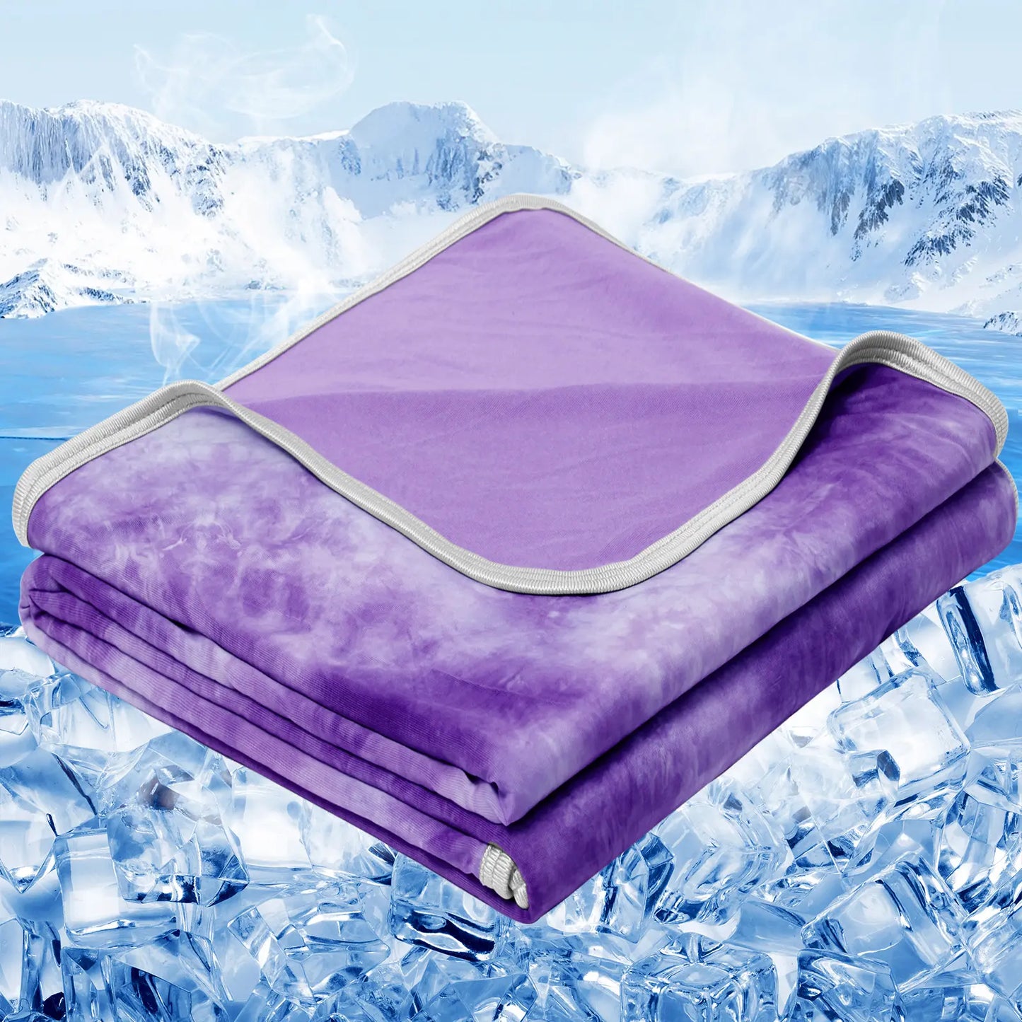 Summervibes Cooling Blanket Queen Size: Lightweight & Breathable for Hot Sleepers