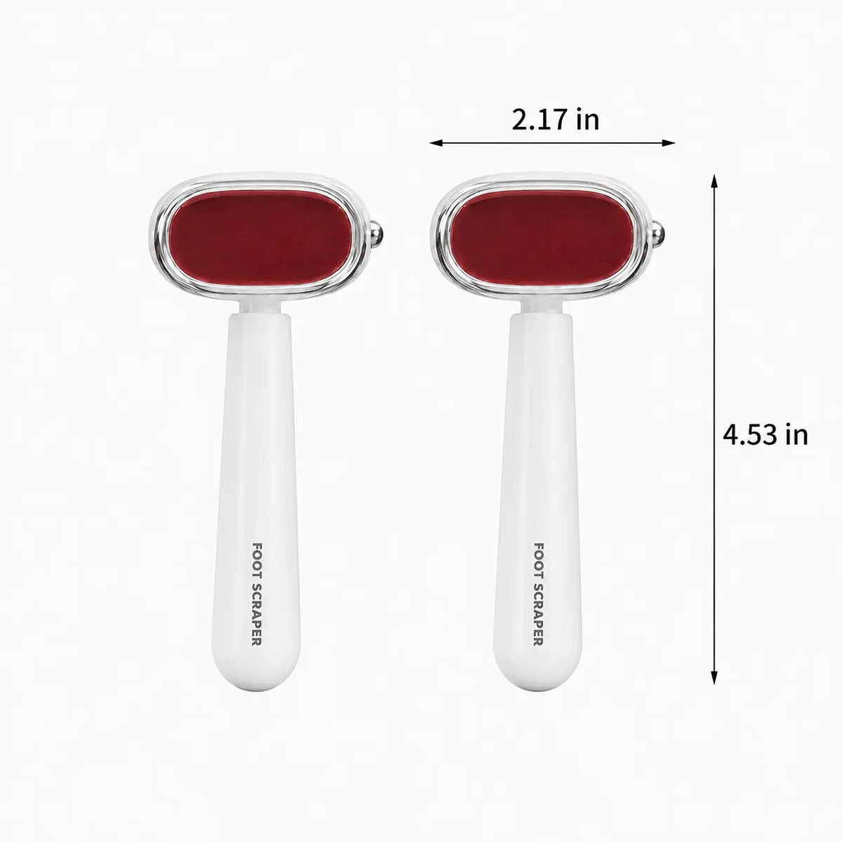 Dual-Sided Stainless Steel Foot Callus Remover – Safe Manual Exfoliator Pedicure Tool