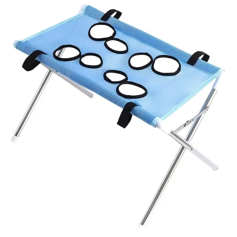 Multi-Functional Pet Grooming Hammock with Bath Support Rack for Cat & Dog Care