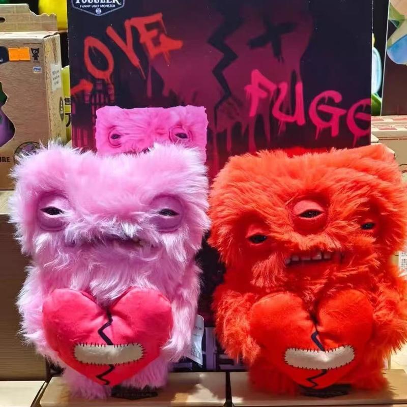 Fugglers Toothed Plush Doll Cute Monster Plush Toy Series, High-Quality Stuffed Animal, Perfect Gift for Valentine's Day, Birthday, Wedding Decor, Friends & Memorable Gifts