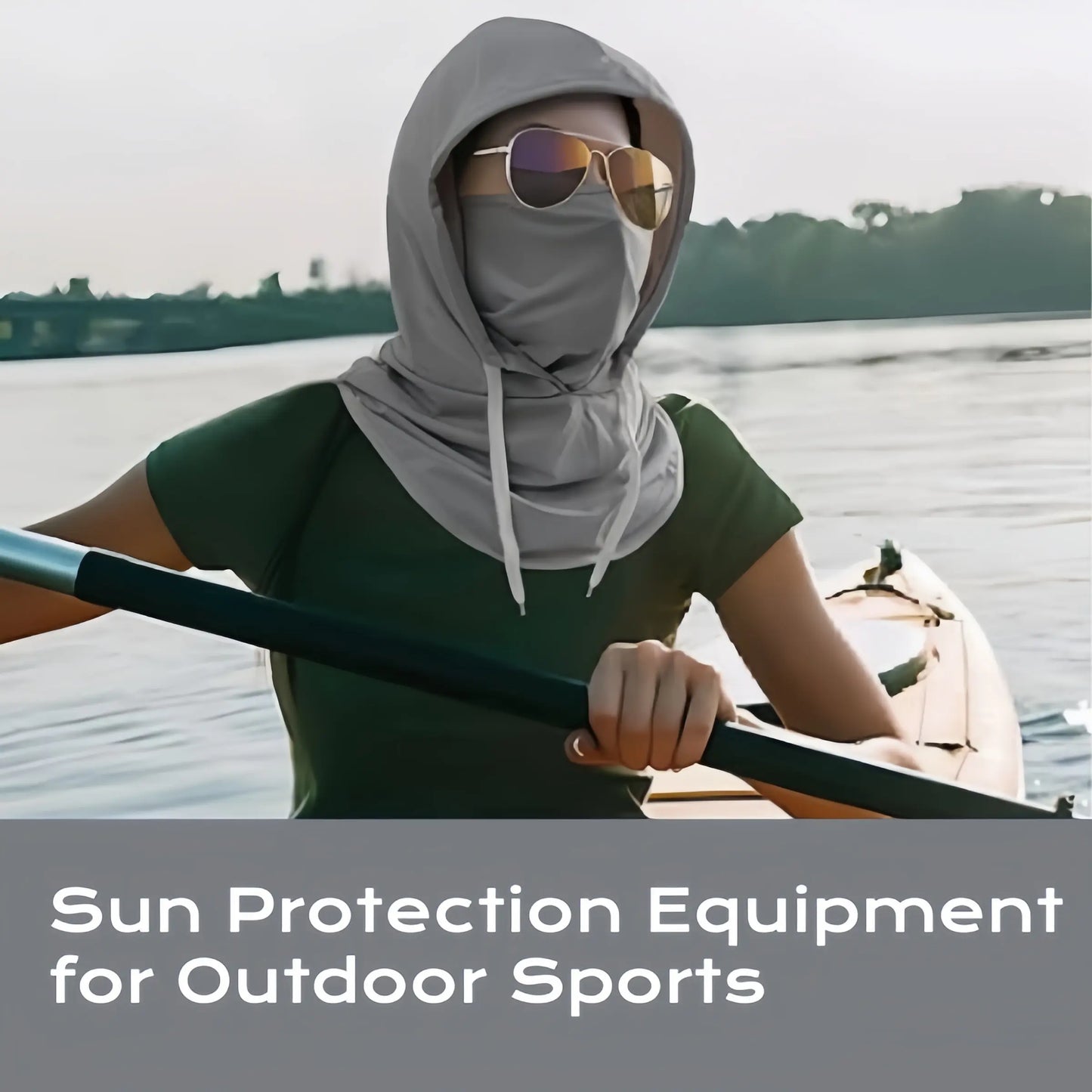 3-Pack Summer Balaclava Face Mask – UV Protection Cooling Neck Gaiter for Cycling & Fishing