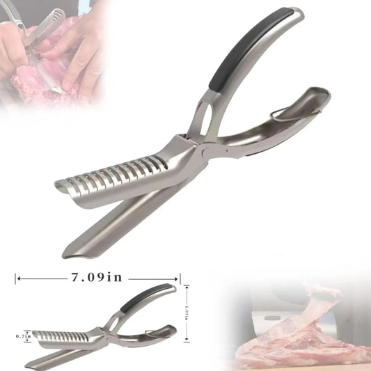 Stainless Steel BBQ Rib Membrane Remover