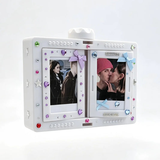 DIY Rotating Photo Album Frame for Memories, Collectors and Desktop Decor