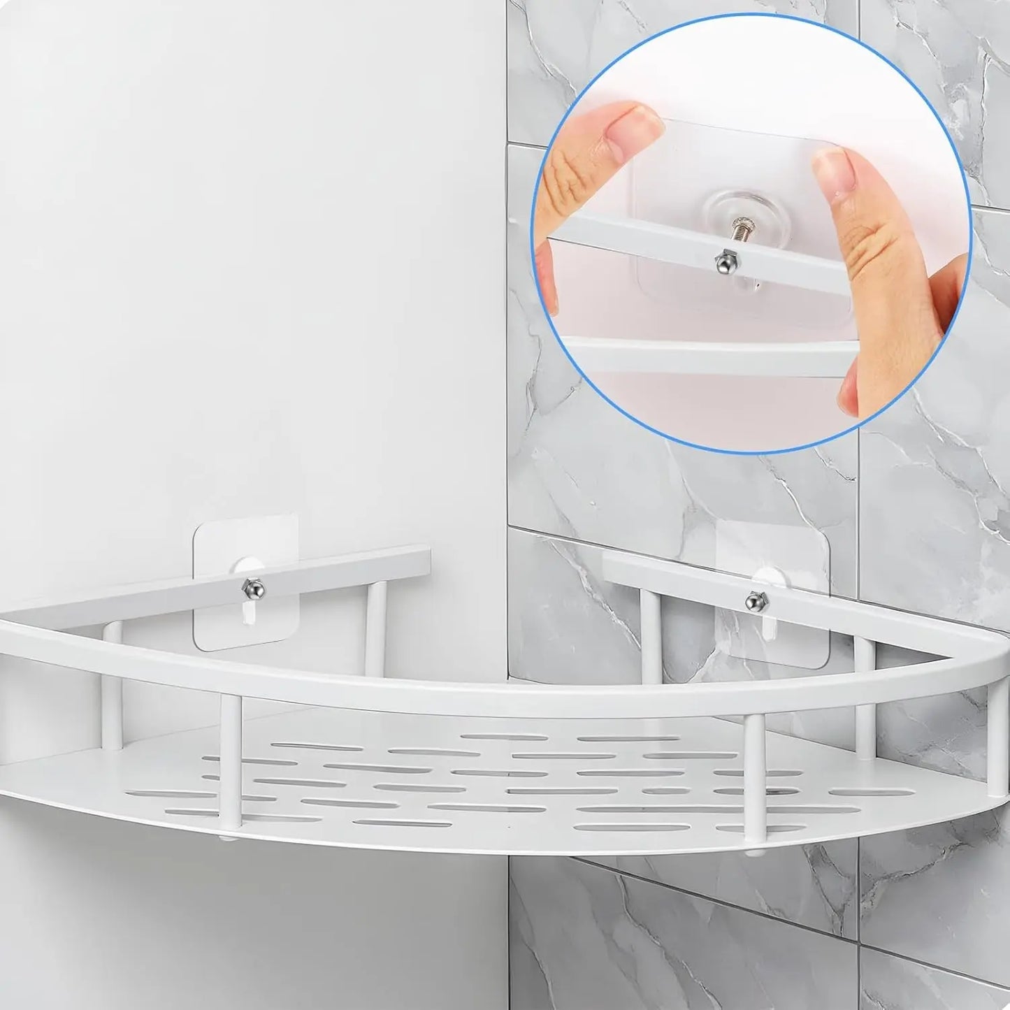 BUY 10 GET 10 FREE  20PCS Adhesive Frame Hooks Wall Mount Self-Adhesive Hooks Suitable for Bathroom and Kitchen Decoration