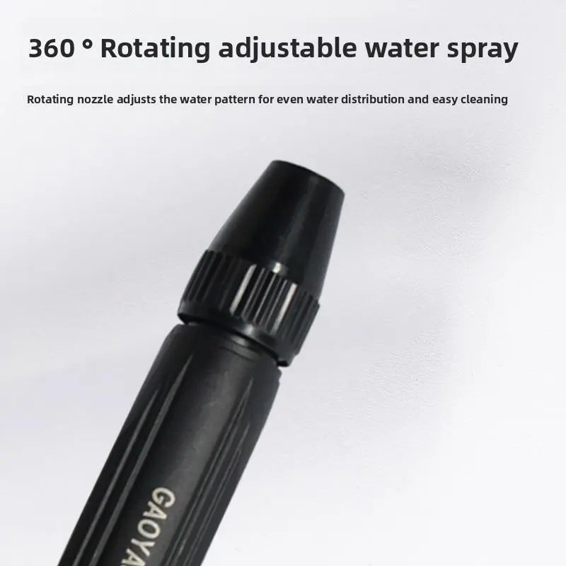 High-Pressure Car Wash Water Gun - Booster Nozzle & Hose for Gardening & Washing