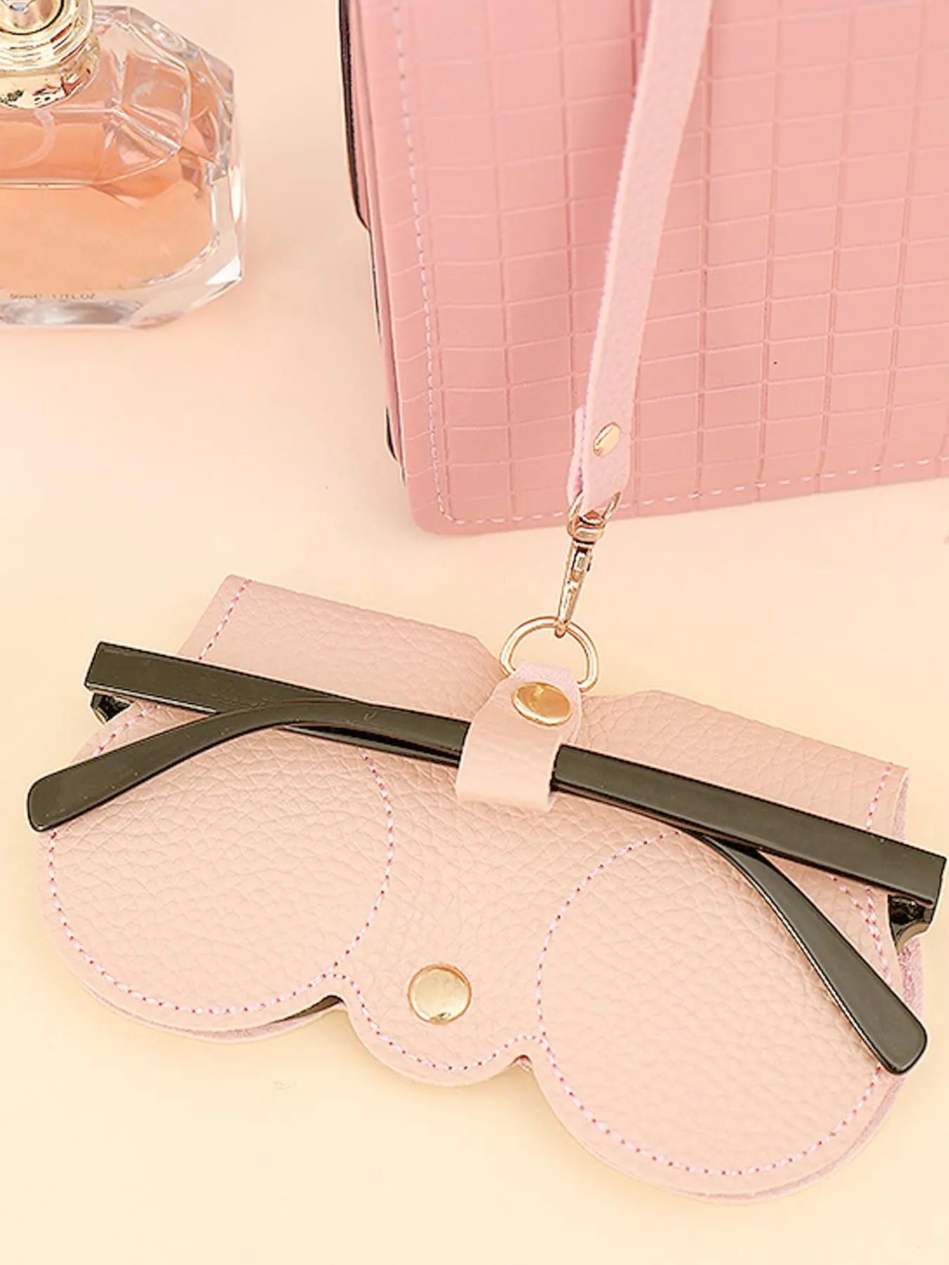Cute Leather Sunglasses Case, Perfect Gift for Her