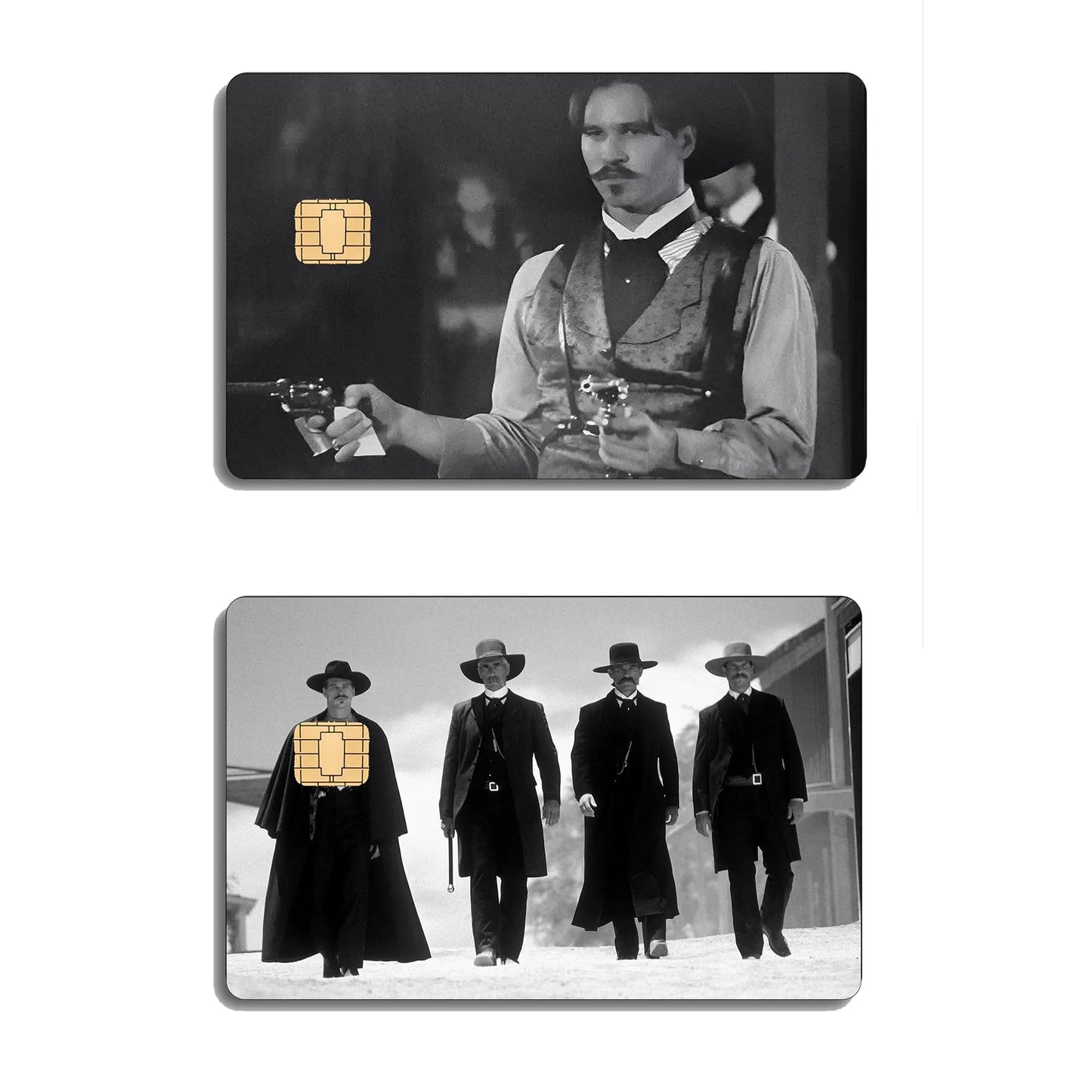 Tombstone Card Skin, I'm Your Huckleberry Say When Card Sticker, Doc Holliday Premium Matte Vinyl Stickers