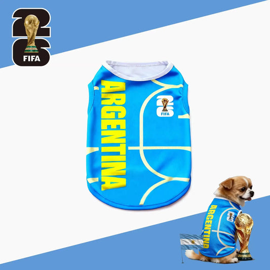 Official FIFA 2026 Pet Jersey – Team Support Dog & Cat Shirt