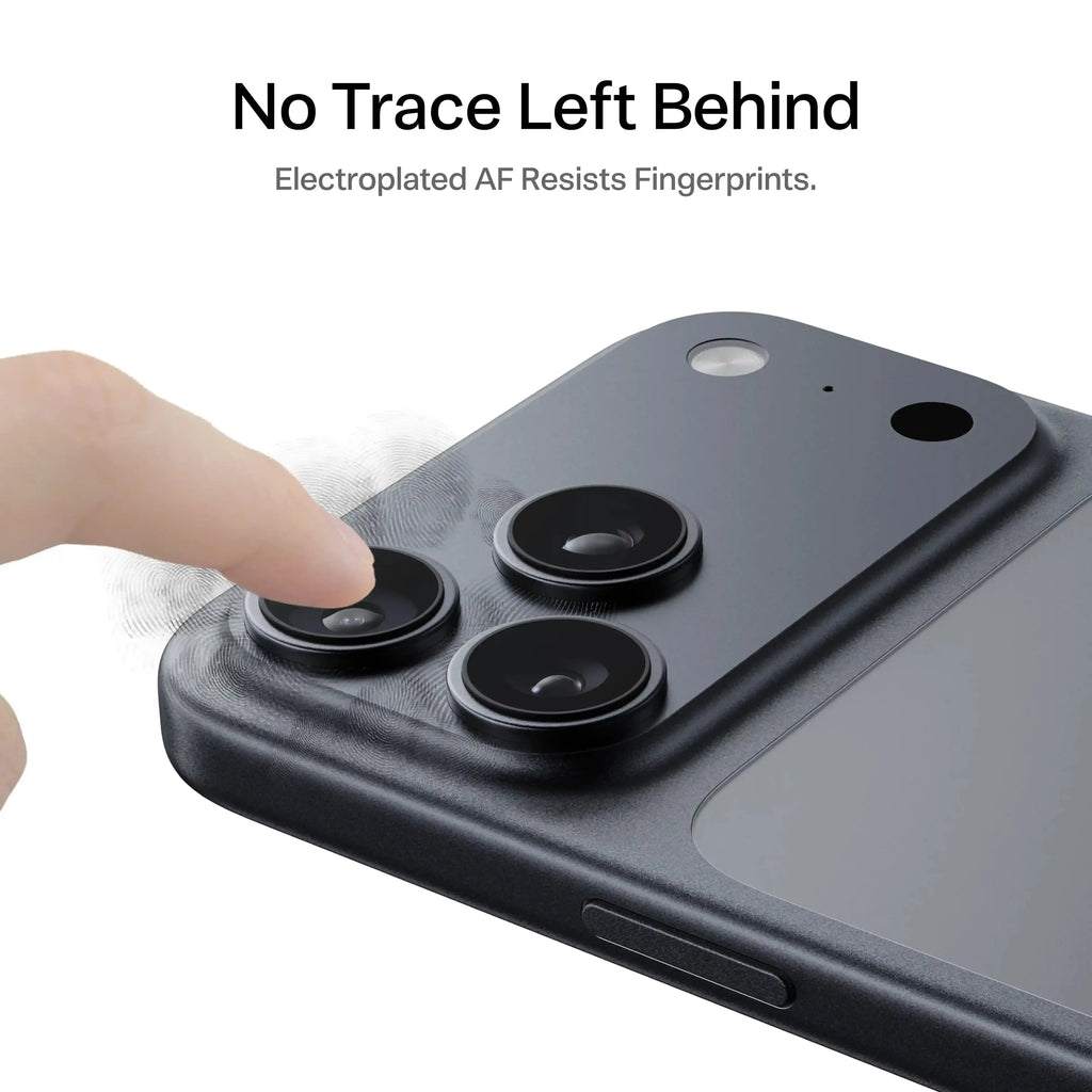 9H+ Tempered Glass Camera Lens & Module Protector for iPhone 17 Series – Shatterproof Cosmic Orange