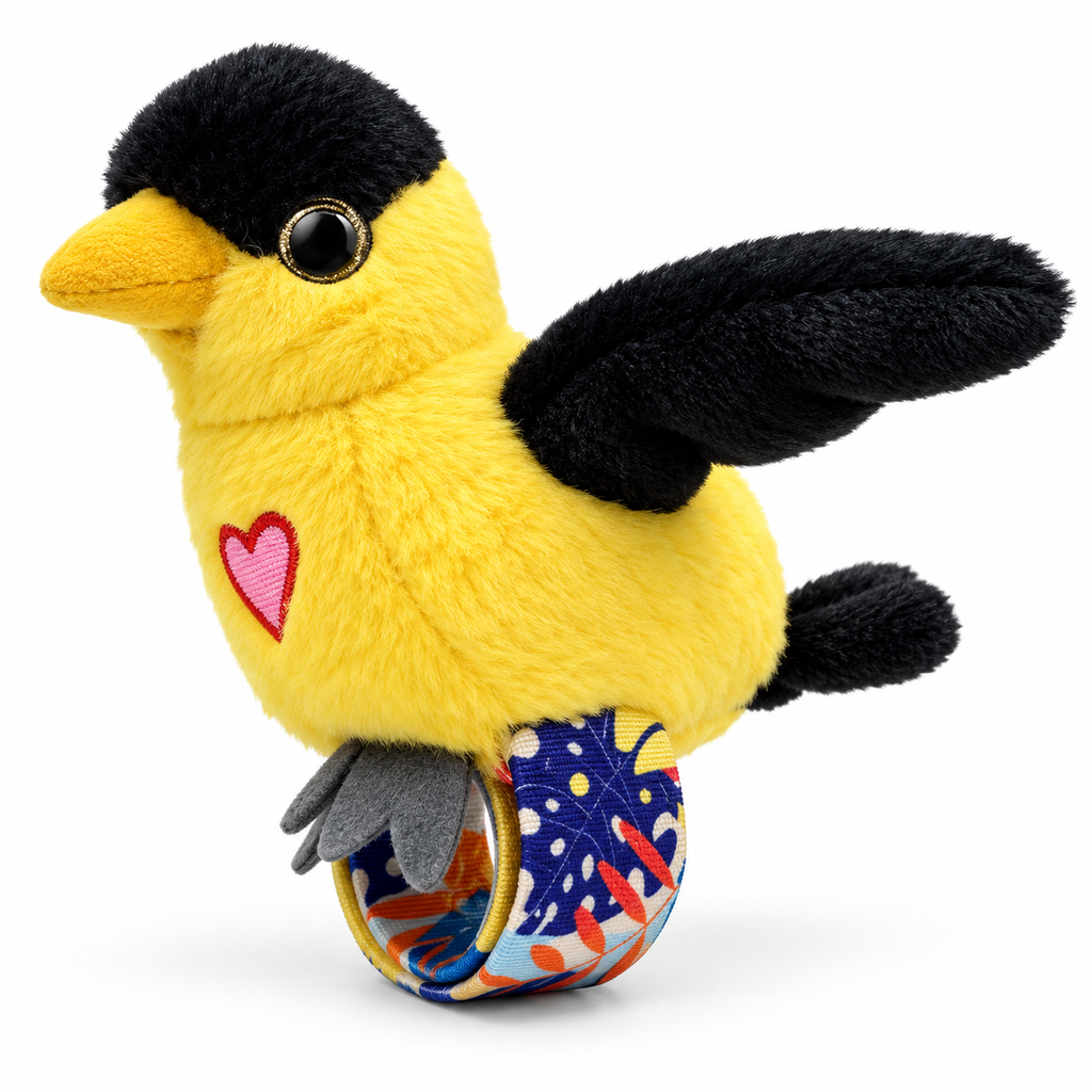 Happy Yappers 2 Pack Interactive Slap Bracelet Birds | Interactive Wearable Toy