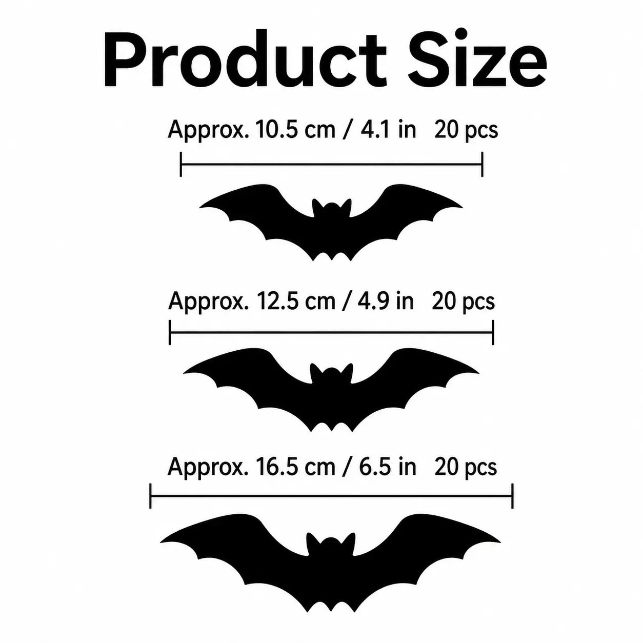 3D LED Bat Light Halloween Wall Decor – Glowing Spooky Party Ornaments (24-Piece Set)