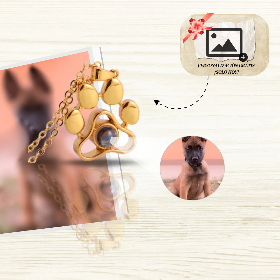 Memory Footprint Necklace