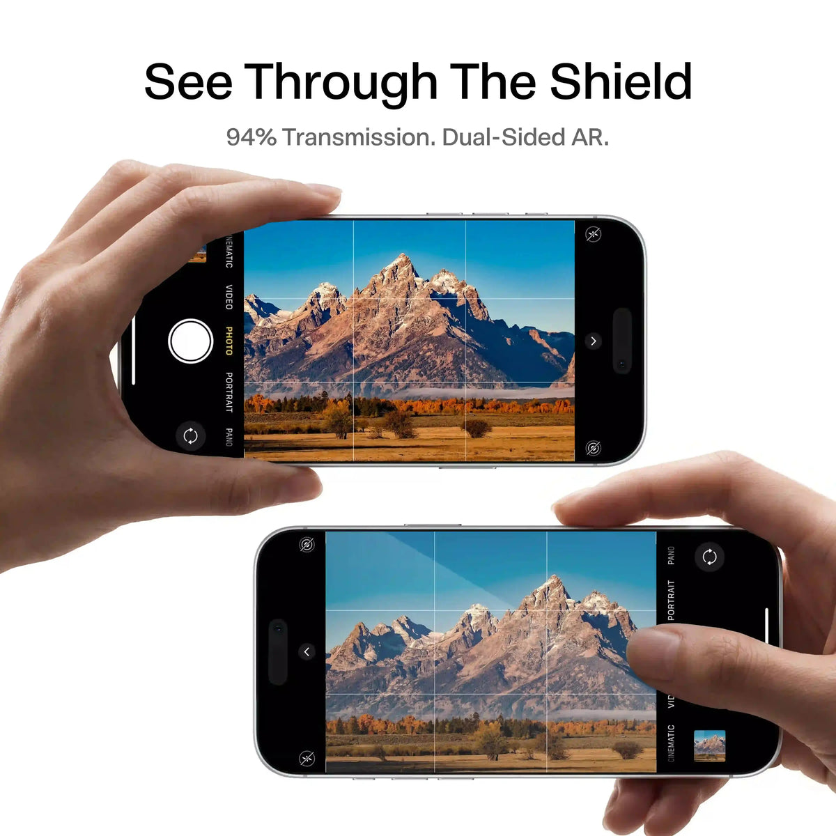 9H+ Tempered Glass Camera Lens & Module Protector for iPhone 17 Series – Shatterproof Cosmic Orange