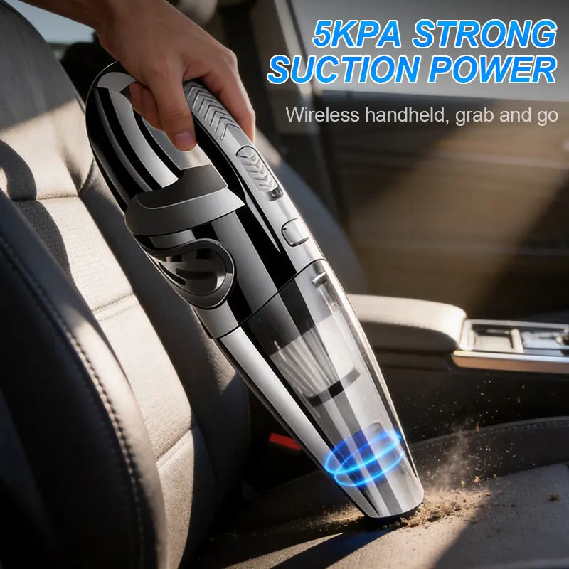 Mini Cordless Vacuum — powerful suction, lightweight design, perfect for home & car. Clean anytime, anywhere