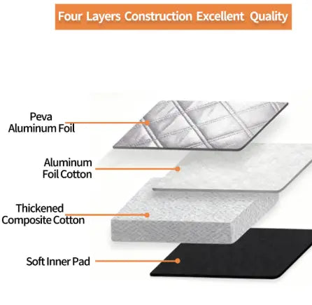 All-Season Waterproof Car Windshield Cover – Snow, Ice & Dust Frost Shield