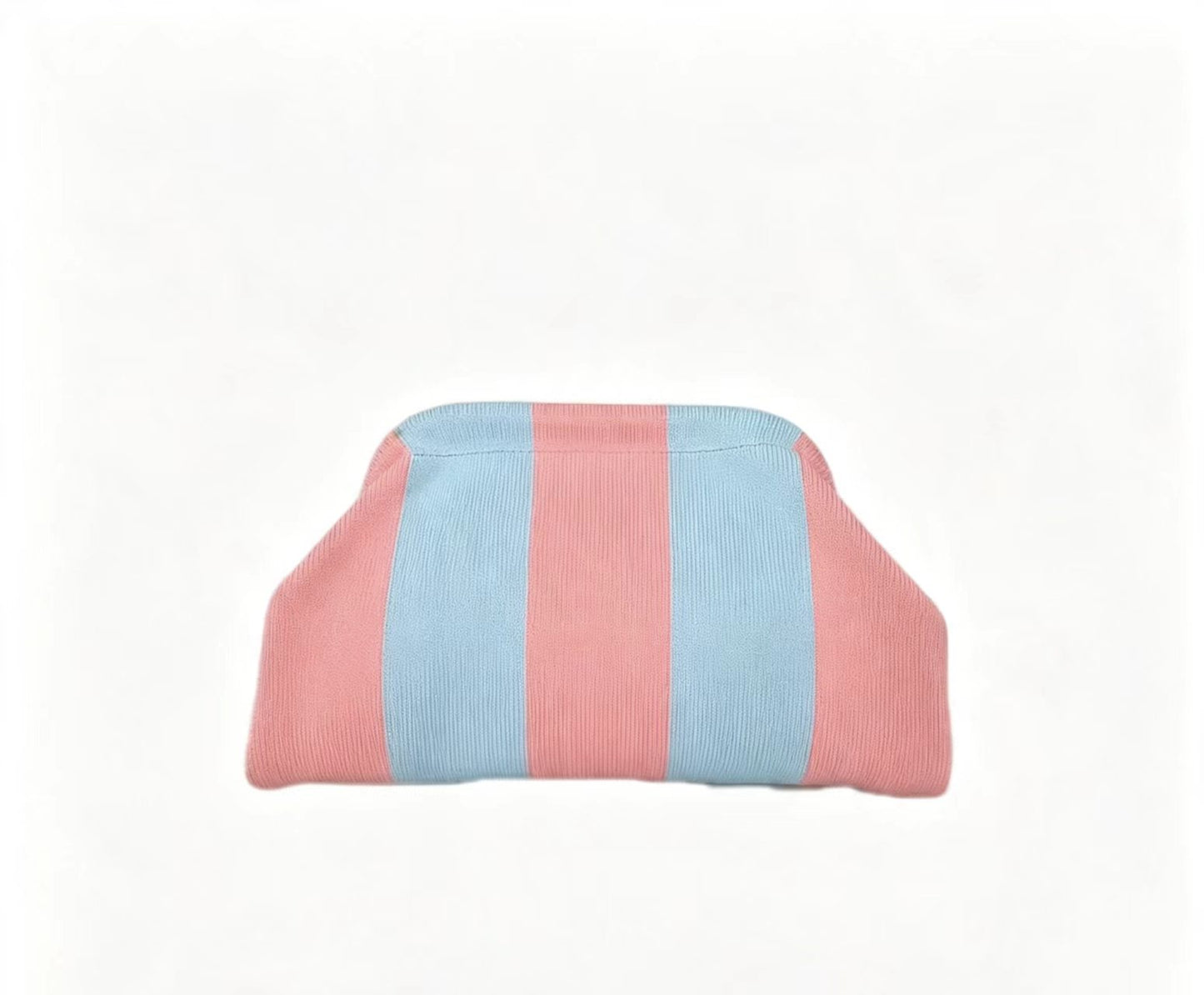 Women's Striped/rhombus/leaf/dot Cloud Handbag, Clip Closure Crossbody Bag, Lightweight Foldable for Daily Use, Gifts for Friends and Valentine's Day