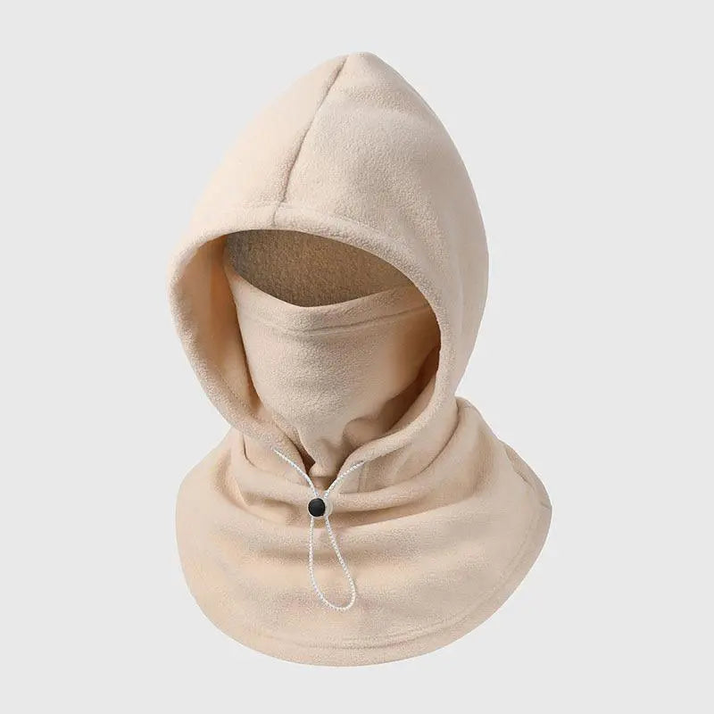 One-Piece Flannel Balaclava Windproof Warm Mask Hat – Winter Cycling Neck Warmer Cap