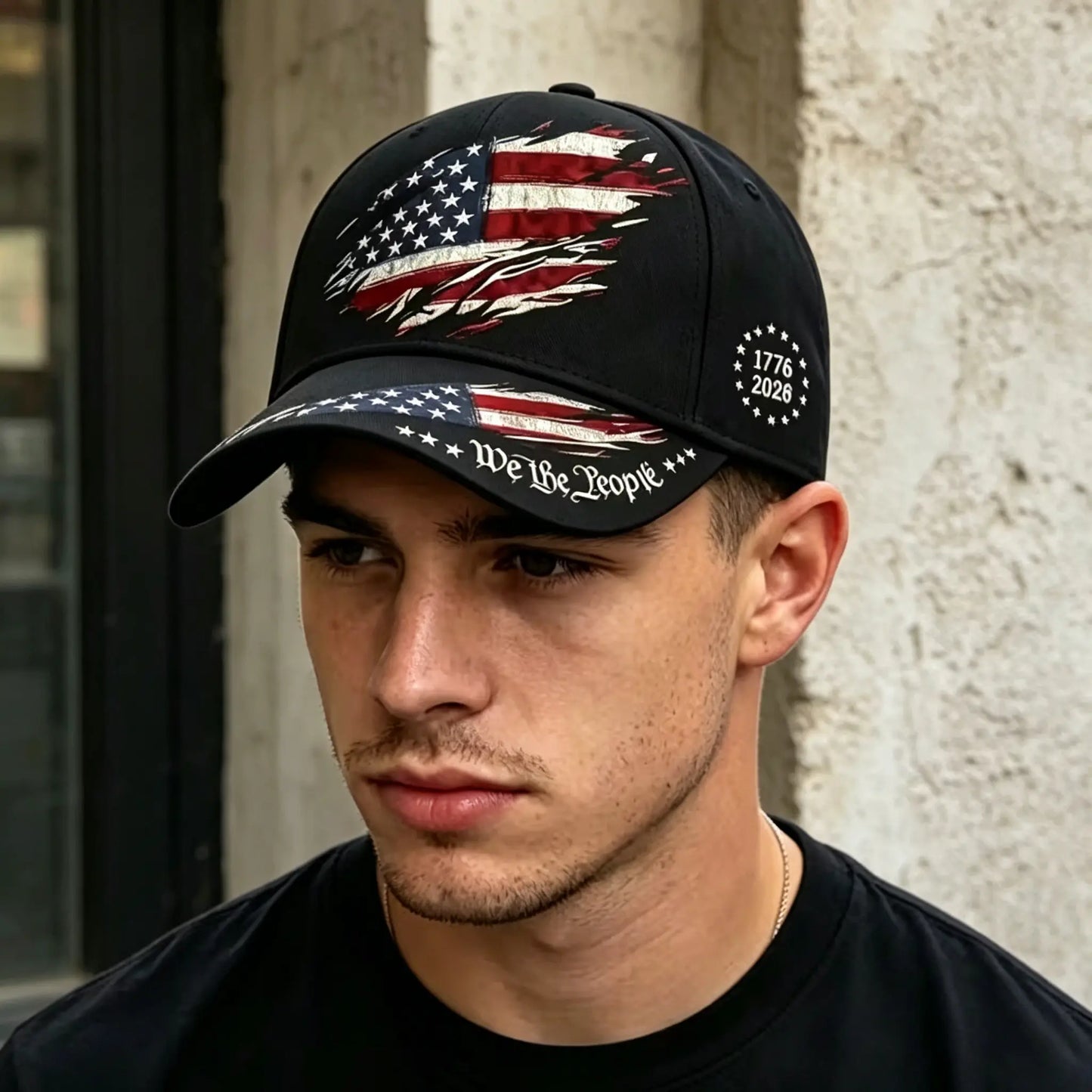 2pcs 250th Anniversary Print Baseball Cap, Adjustable Unisex Sun Cap