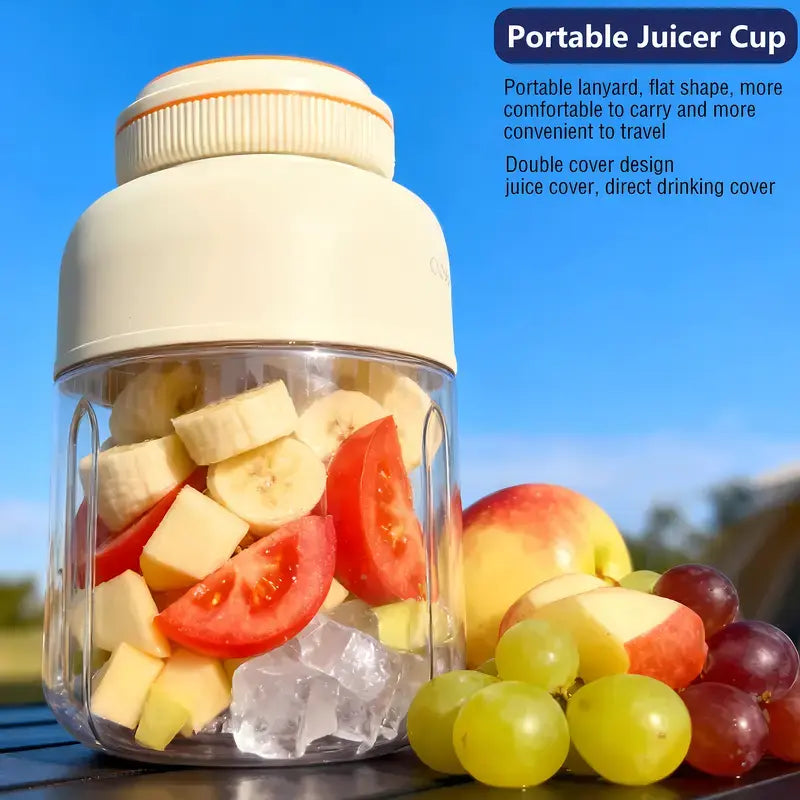 USB Rechargeable Portable Blender: Multifunctional Summer Smoothie Maker
