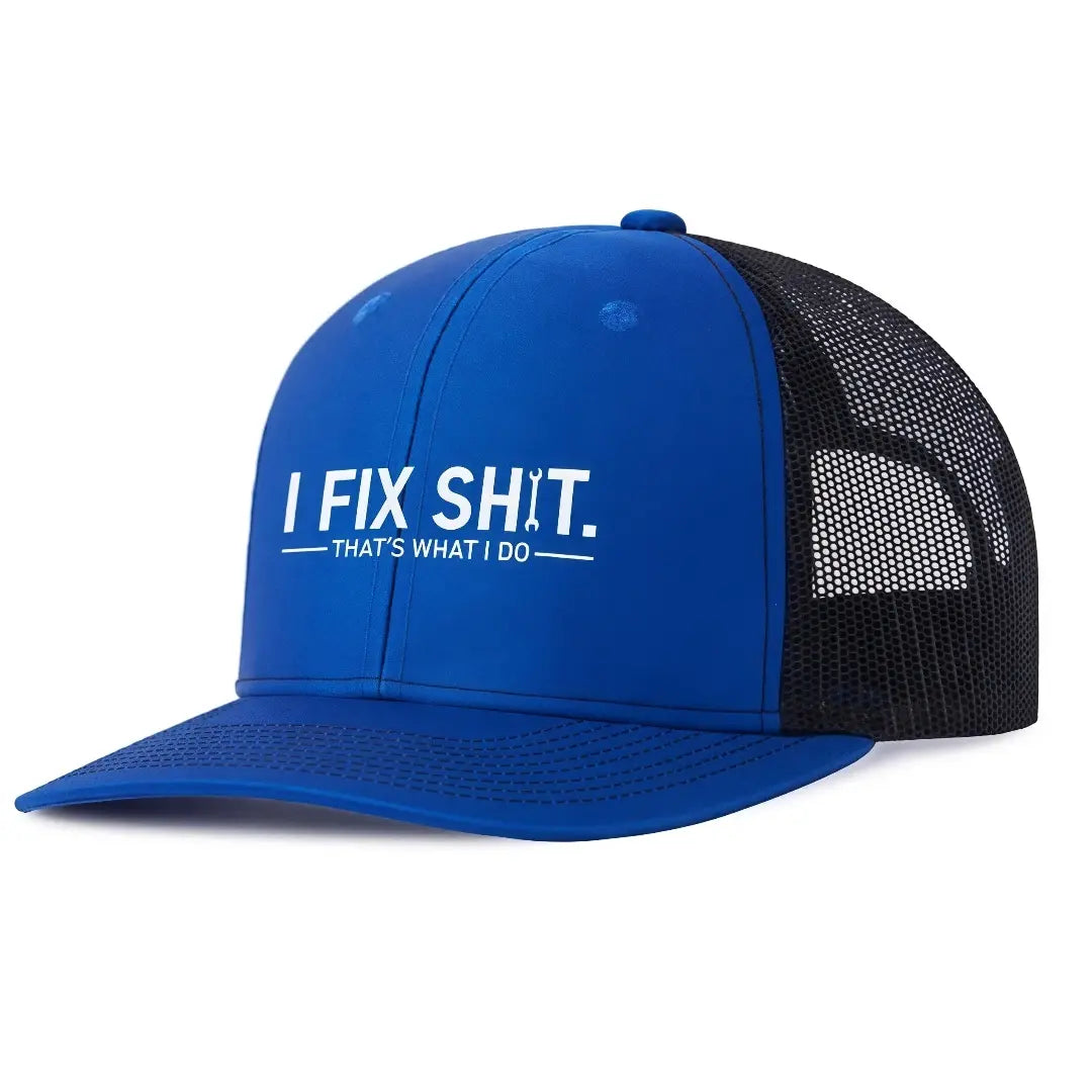 "I Fix Stuff" Unisex Baseball Cap – All-Season Outdoor & Fishing Hat