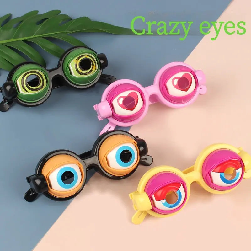 Wacky Heart-Eye Blinking Glasses: The Ultimate Fun Party Prank Toy
