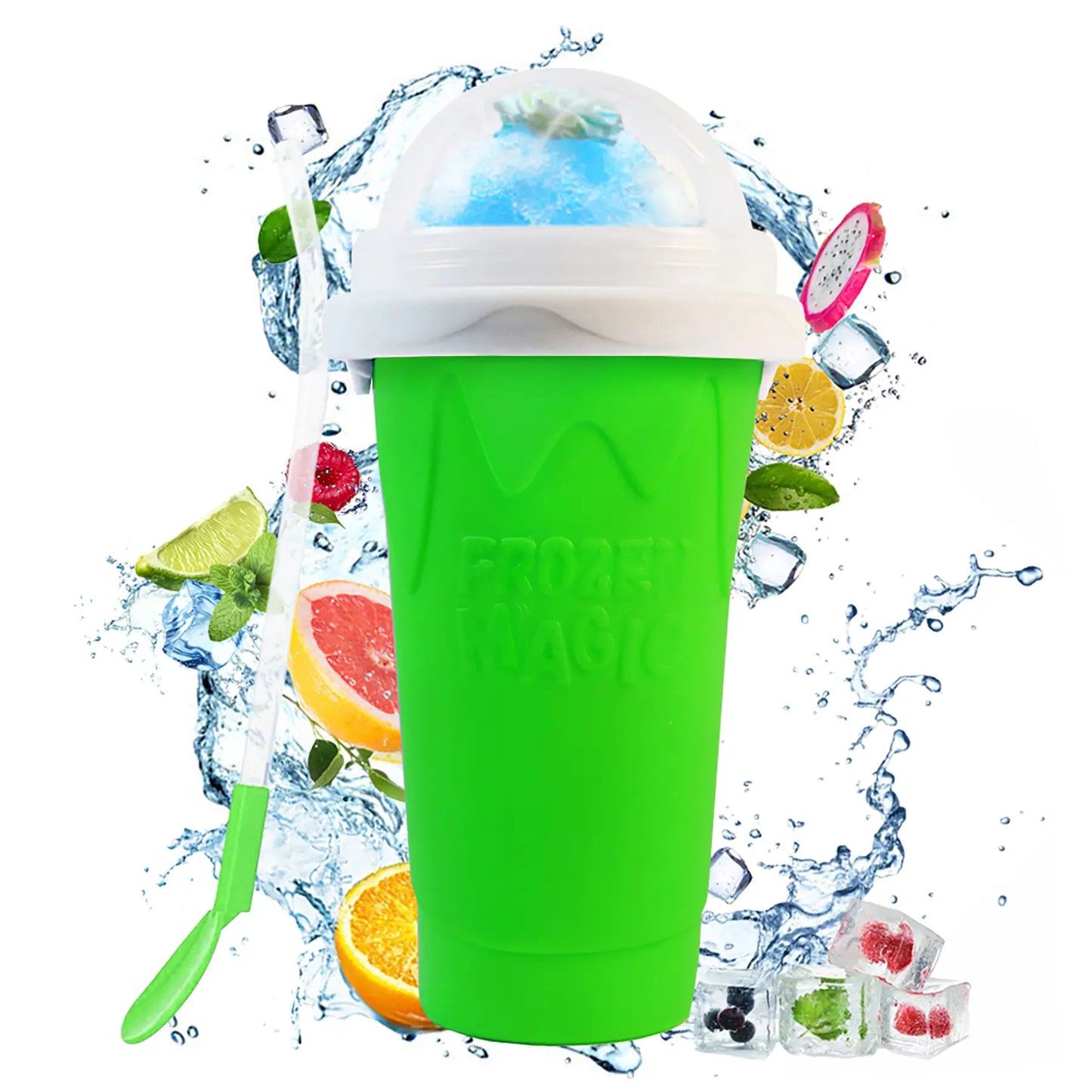 Slushie Maker Cup, Quick Frozen Slushy Cup for Drinks & Milkshakes