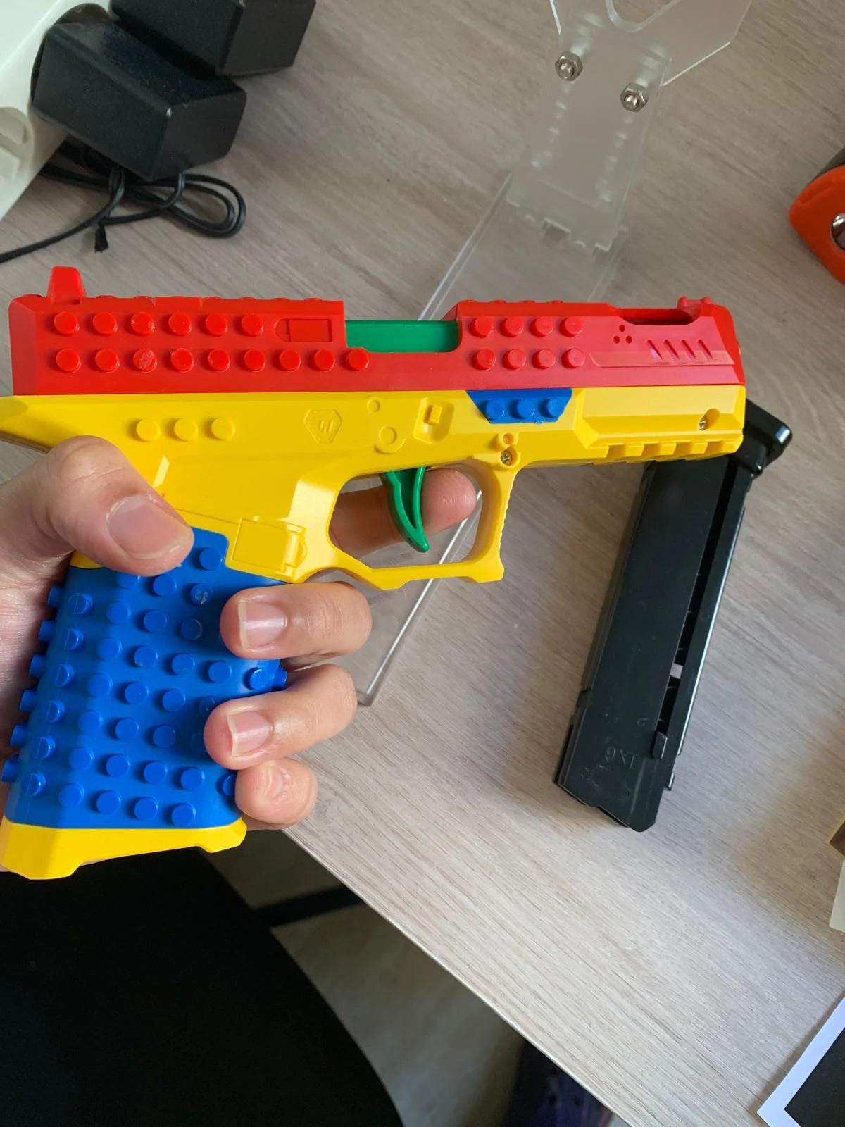 BlockShot Pistol - Buildable Brick-Style Blaster