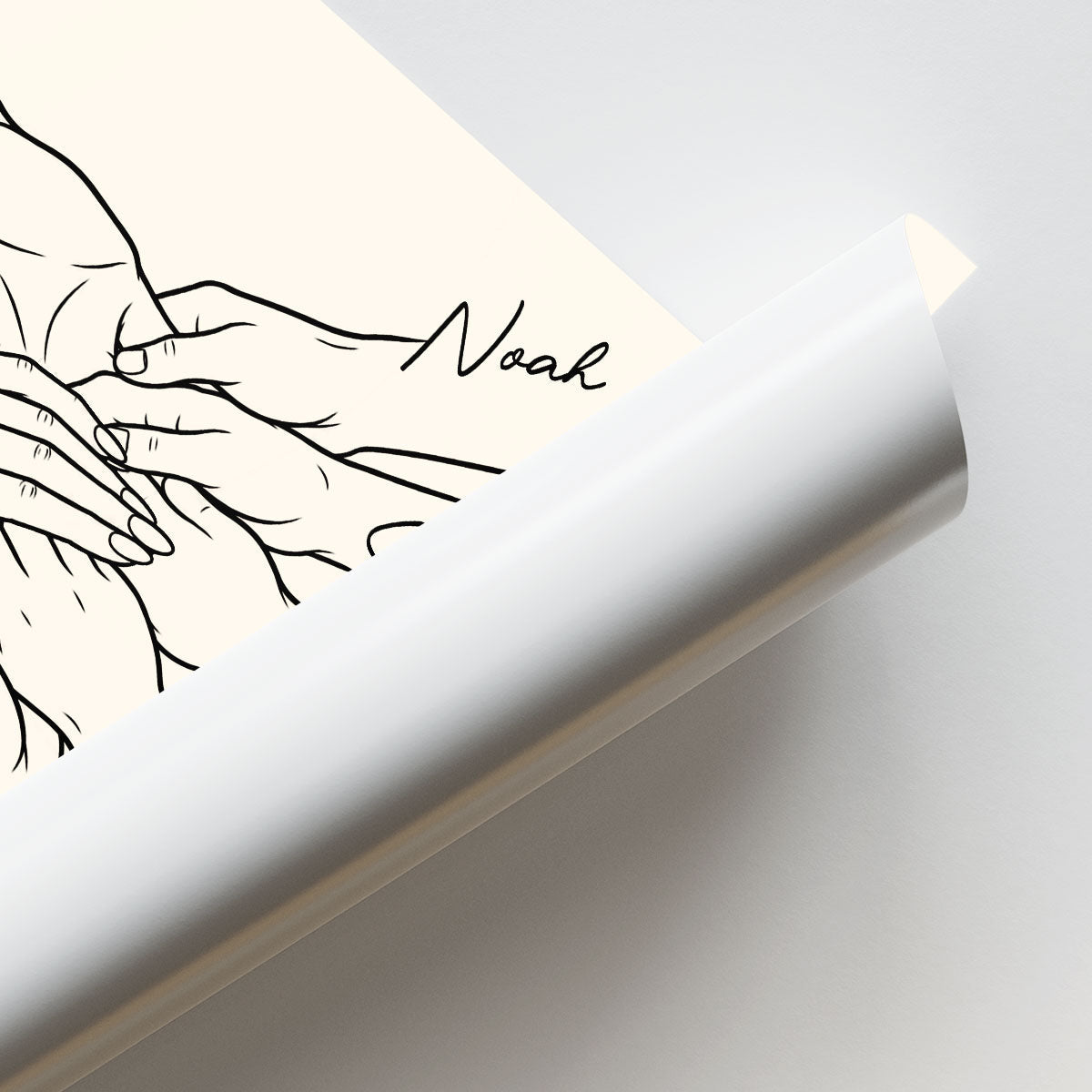 Family Is God’s Way Of Making Sure We Never Walk Alone | Personalized Poster/Canvas - 5